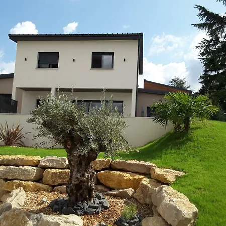 לינה וארוחת בוקר Villa'vi Lyon Est D'hotes סן פריסט